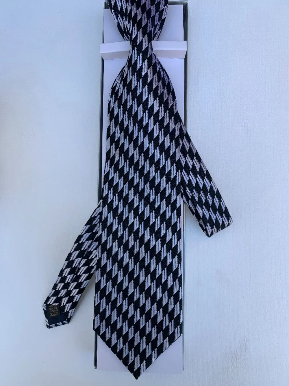 VITO RUFOLO 100% Silk Tie for Men Made in Italy 57
